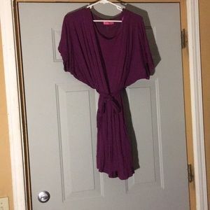 Maroon Betsey Johnson Dress
